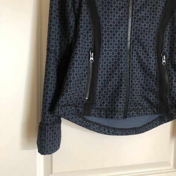 Lululemon Athletica Patterned Dark Blue Ski Jacket - Picture 8 of 11